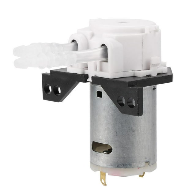 TOPINCN Chemical dosing pump,Peristaltic Pump,DC12V/24V Dosing Pump DIY Peristaltic Tube Head For Aquarium Lab Chemical Analysis