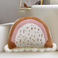 thumbnail image 1 of Ganfancp Arco Iris Almohada Bordado Cojín Suave y Cómodo Lindo Forma Sofá Cama Ventana Almohada Fina Handfeeling No Pilling No Linting Rebajas Hoy Liquidación 1* Almohada, 1 of 6