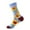 Light Blue, variant on Geometric Print Novelty Socks Long Funky Cute for Men and Women Pack Size:One Size