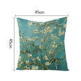 thumbnail image 5 of Ludlz Couch Pillow Cases Wear-resistant Washable Durable Flower Pattern Sofa Cushion Protector Cafe Home Sofa Car Decor, 5 of 8