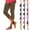 #02 Brown, variant on 2026 Women's Dressy Casual Capri Leggings – Trendy Lightweight Knee Length Summer Crop Pants, Red 3XL