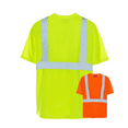 thumbnail image 2 of Old Toledo UHV303X-3X-Y Mens Class 2 High Visibility Short Sleeve T-Shirt, Yellow - 3X, 2 of 11