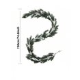 thumbnail image 3 of Guozer Simulated Rattan 1PCS 6.2ft Winter Garlands for Decoration Christmas Evergreen Plants Garland for Wedding Decor, Home Background Decor, Mall Ambience Decor, 3 of 6