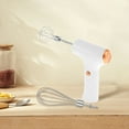 thumbnail image 4 of Wekvgz Electric Egg Beater Cordless Handheld Electric Whisk 3 Speed Adjustable Kitchen Baking Mixer Automatic Household Whisk with 2 Detachable Mixing Head for Eggs Baking, 4 of 13