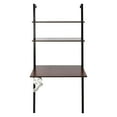thumbnail image 4 of 3 Tiers Wall Mounted Desk Wall Mount Computer Writing Table Wall Organizer Black/White for Homes, Offices, Entrances, Student Dormitories, 4 of 27