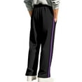 thumbnail image 3 of KyCheLot Men's Baggy Sweatpants Striped High Waist Wide Leg Track Pants Athletic Joggers with Pockets, 3 of 6