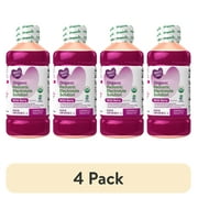 (4 pack) Parent's Choice Organic Electrolyte Solution, Wild Berry, 33.8 fl oz