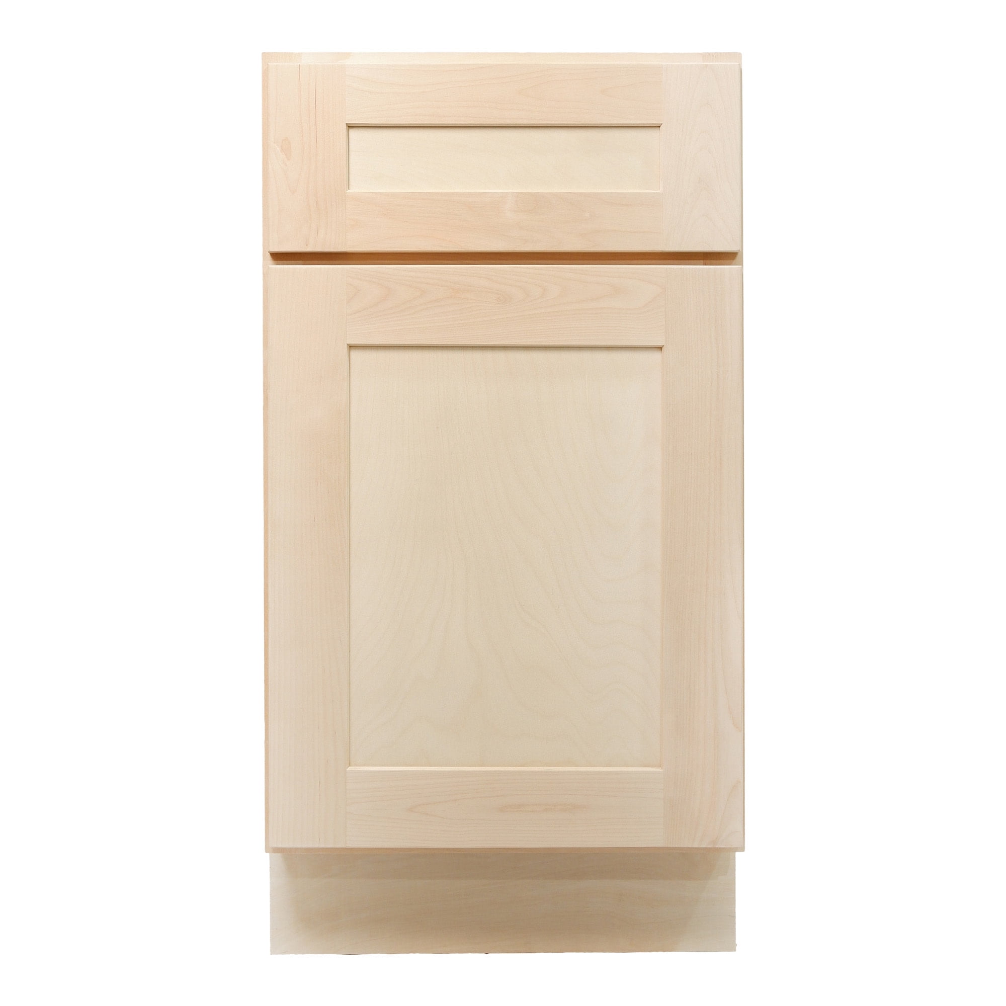 Design House Brookings Kitchen Base Cabinet, Unfinished Birch, 18"