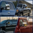 thumbnail image 2 of Nilight Feux de Signalisation de Rétroviseur Switchback Ambre Clignotants Feux de Stationnement Blancs Lentille Fumée Plug and Play Compatible avec Chevy Silverado GMC Sierra 1500 2500HD 3500HD 2016-2019, 2 of 8