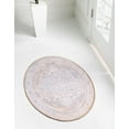 thumbnail image 4 of Unique Loom Timeless Collection Area Rug - Jude (2' x 3' 1" Oval Cream/Ivory), 4 of 12