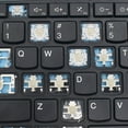 thumbnail image 5 of Replacement Keycaps Scissor Clip Hinge For Lenovo ThinkPad E550 E550C E555 E560 E565 E570 E570C E575 KEY CAPS Keyboard Keychain 5 Rubber Pad, 5 of 5