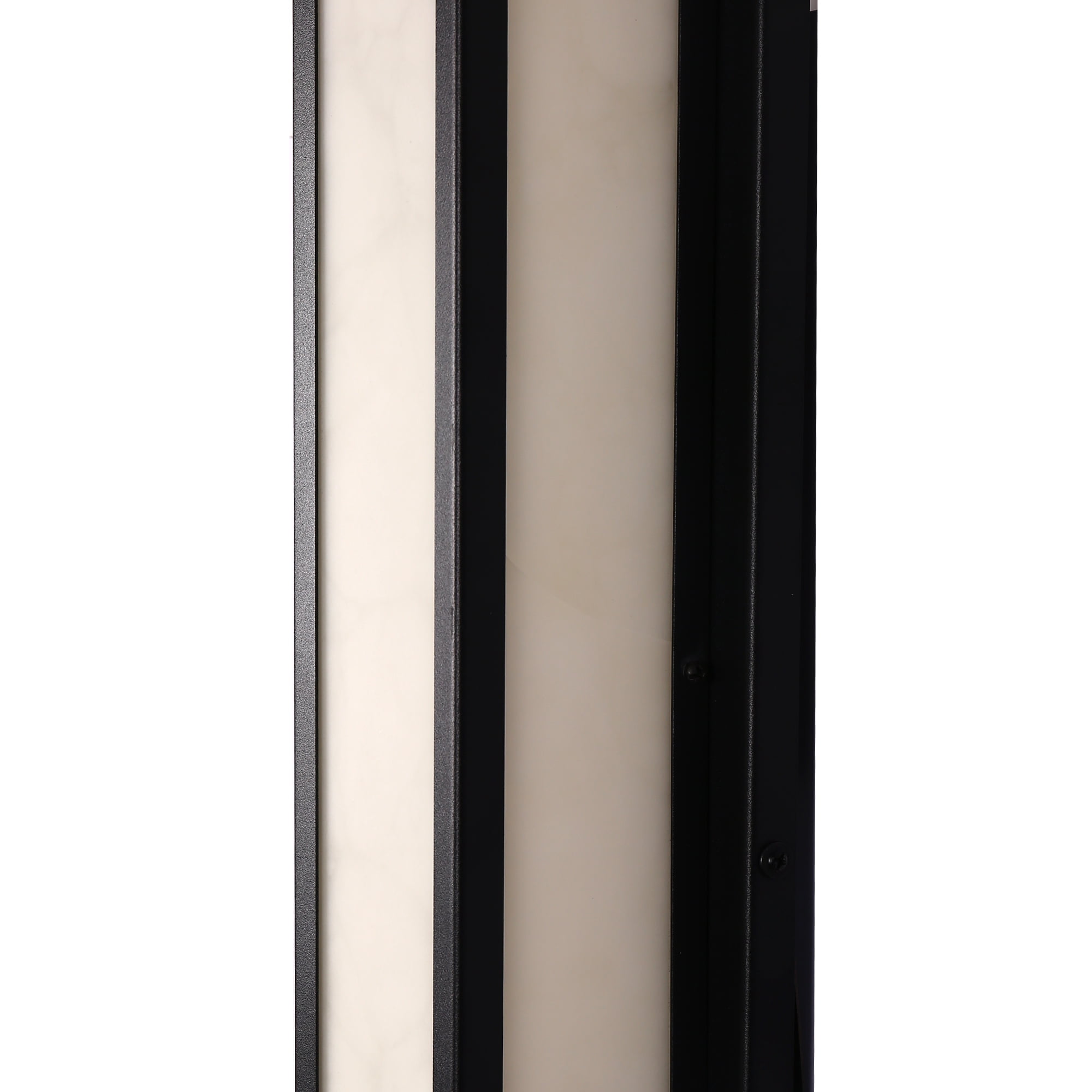 41 in. 30W Outdoor Linear Rectangle Integrated LED Wall Light with Resin Shade,3000K Warm Light Waterproof IP65 for Patio,Garage,House