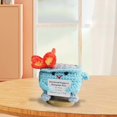 thumbnail image 3 of Poupée en Crochet de Feu de Benne avec Carte Positive Cadeau Décoratif, 3 of 6