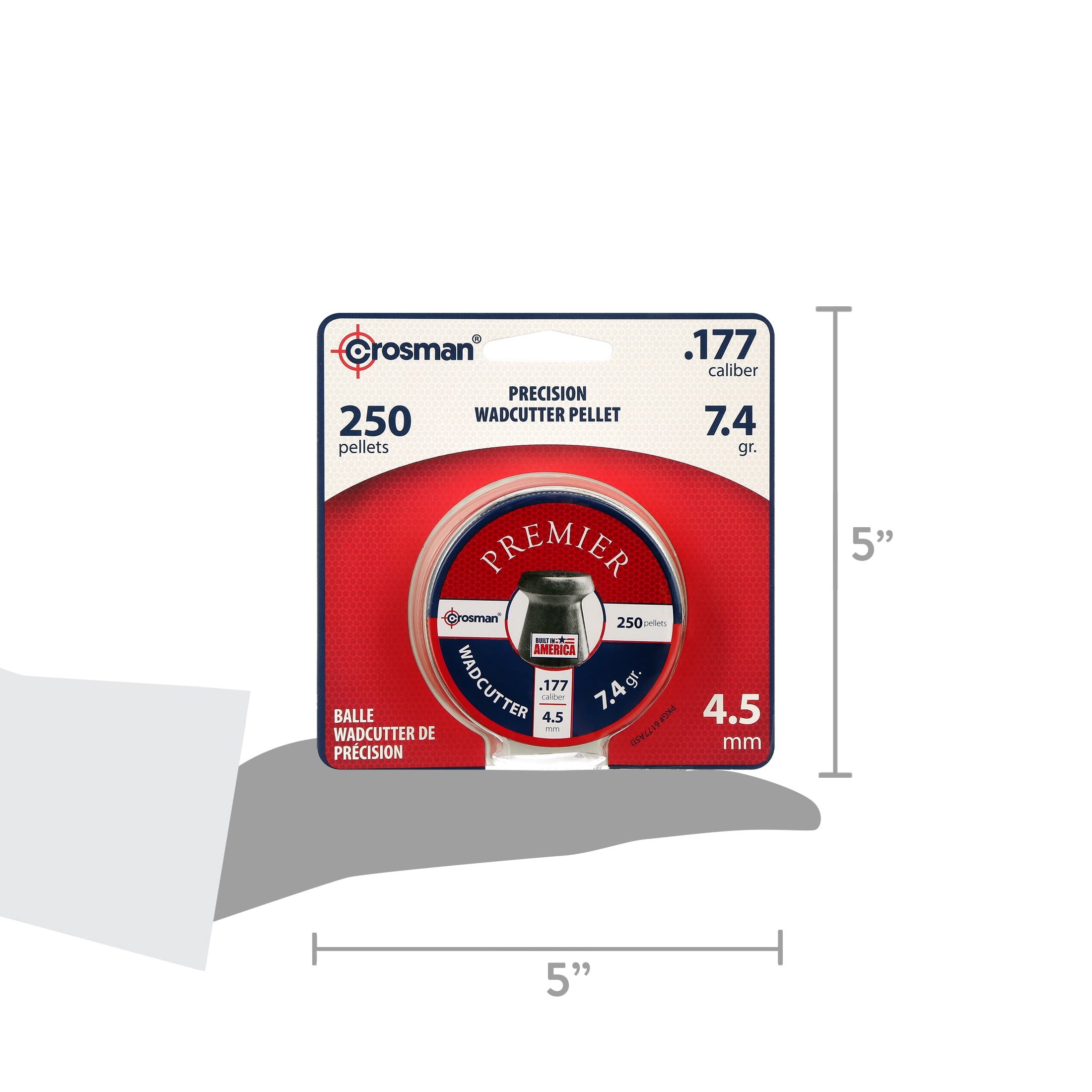 Crosman Match Wadcutter 177 caliber Pellets