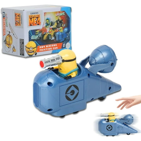 YOLOPARK Minions Despicable Me 4 Toys,Minions Car Gifts for Toddler Boys and Girls Age 3+