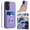 Purple, variant on Wallet Case for Samsung Galaxy A54 5G, Stylish Ultra Slim PU Leather Card Slots Ring Stand Wrist Strap Shockproof Protective Thin Lightweight Back Case Cover for Samsung Galaxy A54 5G, Black