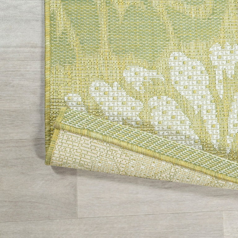 JONATHAN Y SMB110H-5 Zinnia Modern Floral Textured Weave JONATHAN Y SMB110H-5 Zinnia Modern Floral Textured Weave