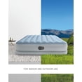 thumbnail image 6 of INTEX 64159E Dura-Beam Plus Mid-Rise Air Mattress: Fiber-Tech ? Queen Size ? Built-in USB Electric Pump ? 14in Bed Height ? 600lb Weight Capacity, 6 of 14