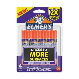 Elmer's Washable School Glue Sticks, .24 oz, 4pk 