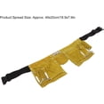 thumbnail image 3 of Tool Belt, Men's Tool Belt Suspenders, Tool Belt Pouches, Leather Quick Release Buckle Carpenter Tools, For Carpenter, 3 of 5