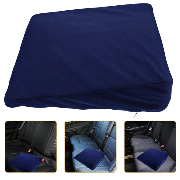 HOMEMAXS Car Seat Leveling Pad Rear Seat Wedge Pad Rear Back Seat Sleeping Seat Pad For Auto