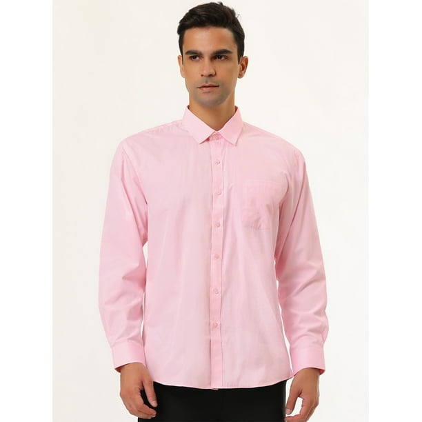 Pink store dress shirt