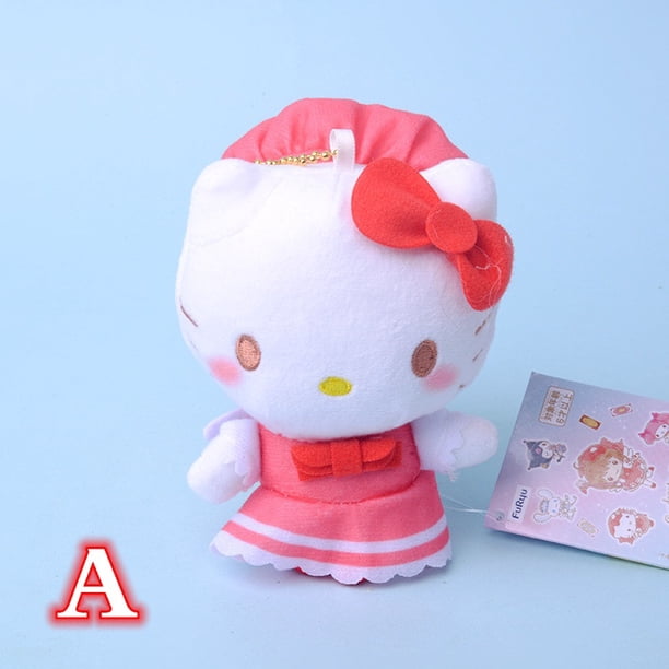 Anime Hello Kitty Kuromi Sanrio Melody Pochacco Cinnamoroll BabyCinnamoroll Figura De Peluche Muñeca Suave Regalo Fivean unisex