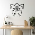 thumbnail image 5 of LaModaHome Exclusive Spotted Ribbon Detailed Ornament Metal Wall Art – Durable & Artistic Metal Wall Art for Home and Office Decor, Perfect for Any Interior Design Aesthetic, 5 of 5