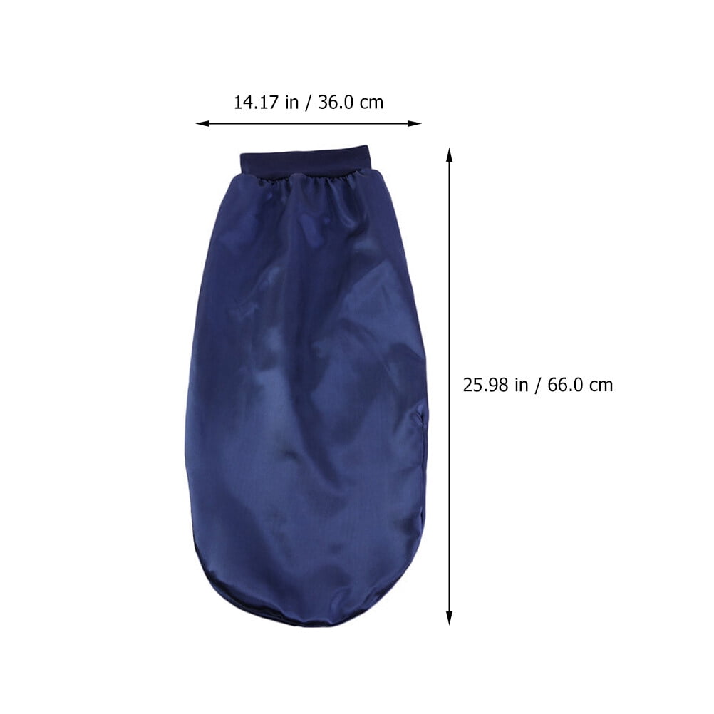 LEORX 6Pcs Satin Cap for Long Hair Sleep Hair Bonnet Assorted Color for Adults