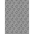 thumbnail image 1 of Ahgly Company Machine Washable Indoor Rectangle Transitional Gray Cloud Gray Area Rugs, 5' x 7', 1 of 7