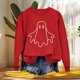 thumbnail image 4 of Ailaofu Womens Halloween Crewneck Sweatshirt Cute Long Sleeve Graphic Pullover Tops Fall Fashion Clothes, 4 of 4