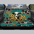 thumbnail image 4 of Pzuqiu Leopard Cow Car Seat Cover Car Super Breathable Seat Covers Full Set Easy to Install Vehicle Cushion Protectors Interior Accessories Cars Interior Covers For Sedans Trucks, Green, 4 of 7