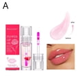 thumbnail image 3 of Hydrating Warm Lip Oil Gloss, Moisturizing Pudding Flower Lip Treatment, Non-Sticky Plumping Effect for Dry Lips, Clear, 3 of 8