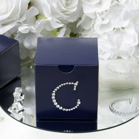 Wedding Certificate Binder Efavormart WHATS MY NAME? Letter Clear Letter Rhinestones For Custom Wedding Event Centerpiece Decoration - 12/pk ()