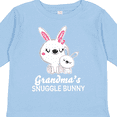 thumbnail image 4 of Inktastic Grandmas Snuggle Bunny Easter Boys Long Sleeve Toddler T-Shirt, 4 of 5