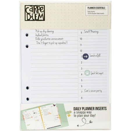 Planner Essentials Double-Sided A5 Inserts