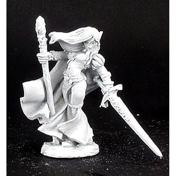 Reaper Miniatures Alastriel, Elf Sorceress #02967 Dark Heaven Unpainted Metal