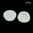 thumbnail image 2 of Uxcell Silicone Rubber Hole Plug White Stopper for 44-45mm Hole 2 Pack, 2 of 5