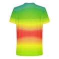 thumbnail image 4 of Tops para hombre, blusas y camisas de cuello redondo y manga corta para hombre, camisetas deportivas informales a la moda con estampado para hombre, blusas de cuello redondo y manga corta, blusas para, 4 of 5