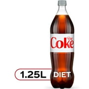 Diet Coke Diet Soda Pop, 1.25 Liters Bottle