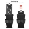 thumbnail image 6 of 2PC 2Pc Car Cup Holder Expander, Universal Truck Beverage Bottle Mount Stand, Clip-On Portable Drink Rack, Black,Car Organizer,Black,, 6 of 7