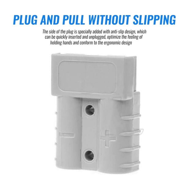 Anderson Style Plug 6AWG Power Quick Plug Automóvil Herramientas eléctricas (350A) Ndcxsfigh Accesorios para autos y motos