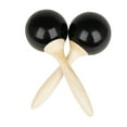 thumbnail image 1 of Par de Maracas de percusión Abanopi instrumento musical de madera maciza, 1 of 7