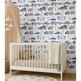 thumbnail image 5 of S4Sassy Peel & Stick Vinyl Wallpaper, Vehicle Print Wallpaper Contact Paper Waterproof - White, 25"X 60", Textured Finish, Removable Walls Covering For Kids Room Wall Decor, Baby Room, Playroom, 5 of 8