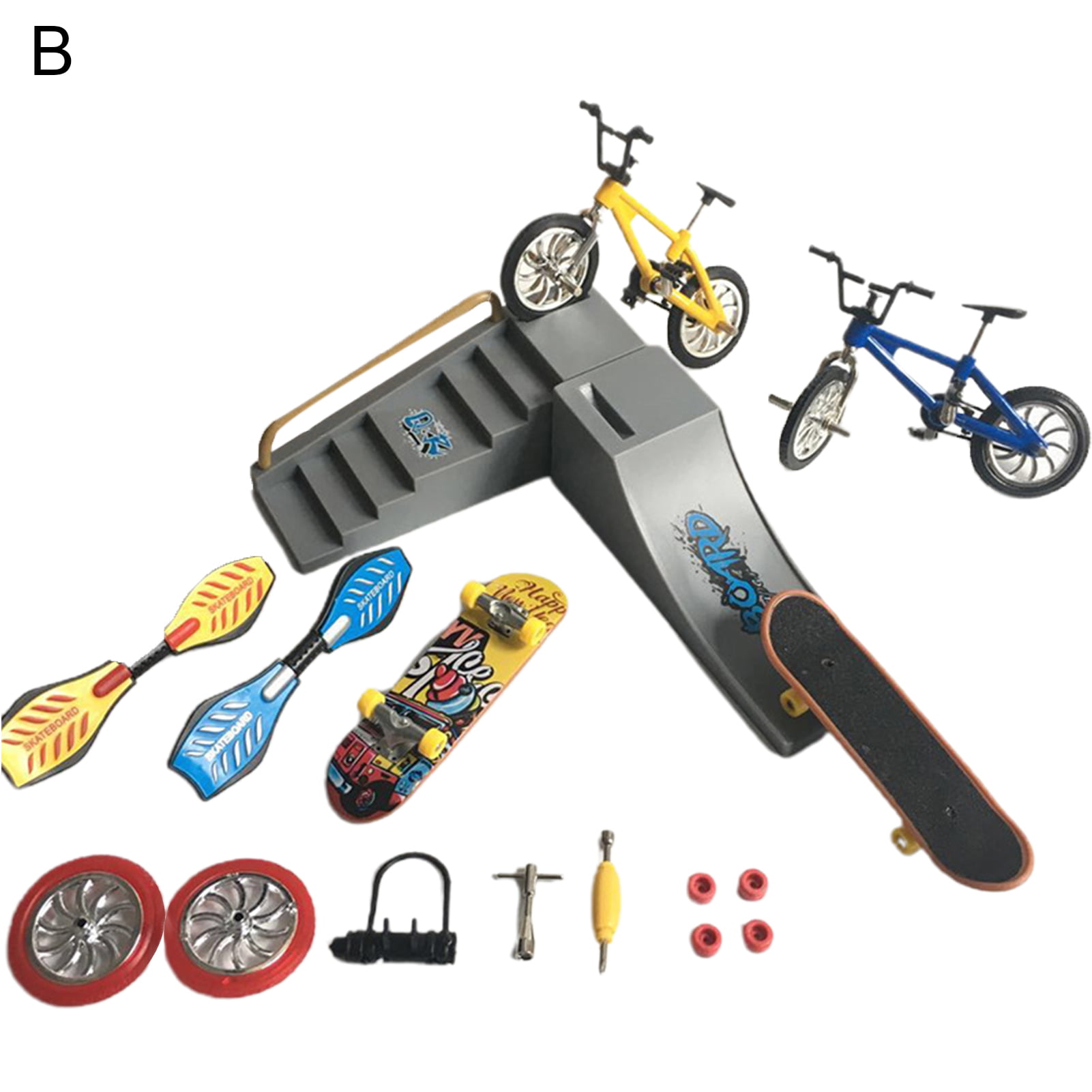 Details about   Mini Scooter Child Educational Toy Finger Scooter Bike Fingerboard SkateboardSL 