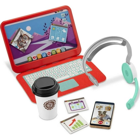 Fisher-Price My Home Office, Pretend Laptop Play Set