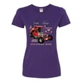 thumbnail image 2 of Ford Model T Roadster 1923 Old School Ride Classic Vintage | Womens Cars and Trucks Graphic T-Shirt, Purple, 2XL, 2 of 4