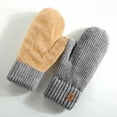 thumbnail image 2 of Women's Gloves Mittens Winter Knit Gloves Warm Full Fingers Women With Upgraded Anti Glove Fleece Lined, Women's Accessories Gloves Mittens, 2 of 4