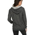 thumbnail image 3 of Roxy Womens Trippin Zip Up Hoodie - Anthracite Heather, 3 of 5