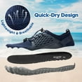 thumbnail image 7 of Generic Mens Water Shoes Quick Dry Barefoot Aqua Athletic Shoes for Water Sports Outdoor Swim Hiking, 7 of 7